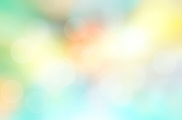 Spring blurred  background. Easter backdrop. Rainbow blur Easter background wallpaper stock illustrations.