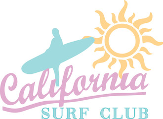 Cali sun surf California script slogan Trending Graphic Tee t-shirt logo slogan artwork typography tote badge emblem crest
