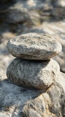 Balanced Rocks: A Serene Nature Scene