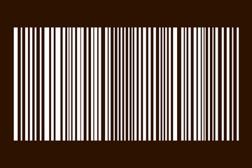 Barcode isolated on color background. Code stripes sticker. Barcode labels, customers qr code.