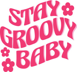 Fototapeta premium peace Retro 60's groovy festival peace bubble font slogan flower power 70's hippy slogan Tshirt Graphic Fashion logo Trending Apparel Cute Emblem Slogan