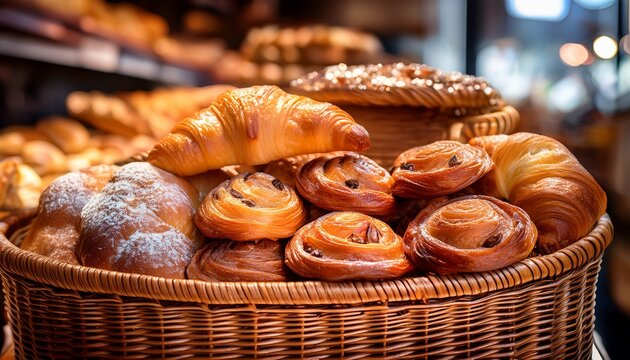 cesta de vime com pasteis de feira cesta com pastel de feira
