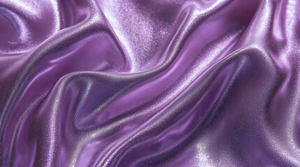 Obraz premium Shimmering Purple Silk Fabric with Smooth Flowing Texture