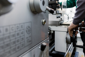 Precision Craftsmanship in Action at a Busy Machining Workshop Showcasing Intricate Metalwork