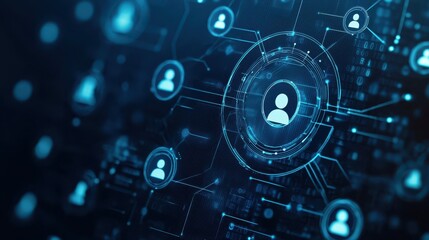 Enhanced security, a robust lock fortifying privacy in digital world closeup