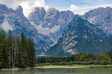 The Dolomites Alps feature dramatic peaks, stunning landscapes, and breathtaking natural beauty