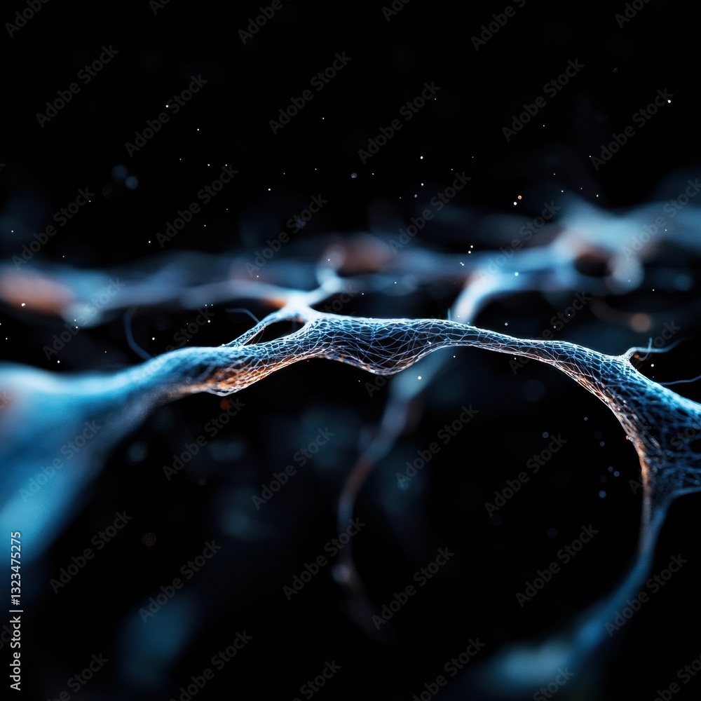 Poster Neuromorphic AI Visualization Quantum Neural Network Pathways in Hyper-Dimensional Deep Learning - Next-Gen Cognitive Computing Breakthrough