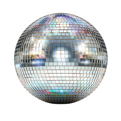 disco ball on transparent background