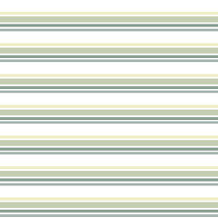 Fototapeta premium Stripped seamless pattern sage green and soft green isolated on white. Horizontal lines on repeated texture in various green. Stripes background, lines greenery colors for home textile, wallpaper.