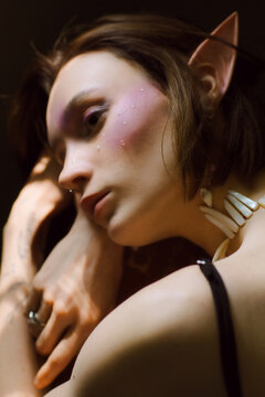 Portrait of an Elf girl