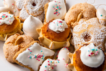 Assortimento di dolci tradizionali sardi