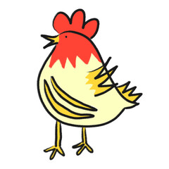 hen and chicken