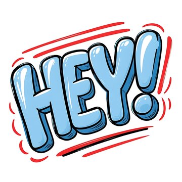 Hello, hi, hey comic text collection sound effects pop art style. Set vector speech bubble with word and short phrase cartoon expression illustration. Comics book white colored background template.
