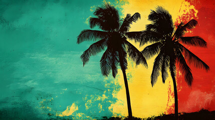 Panorama view on beautiful sunset and tropical beach. Relaxation and calmness beach holiday, resort or hotel. Summer vacation on tropical beach landscape
