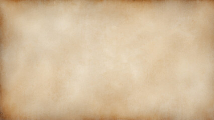 Old vintage paper sheets. Antique worn texture of paper or parchment	