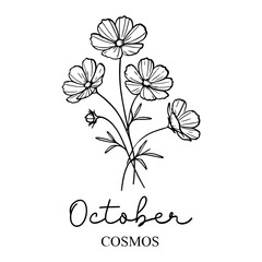 Flower Illustration Clipart  Design