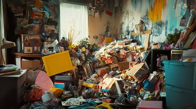 Overwhelmed: A Visual Representation of Clutter and Chaos