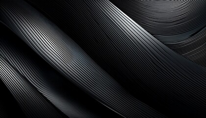 Dark Modern Carbon Fiber Texture. Abstract diagonal lines. Futuristic hi-tech surface. Sleek industrial design.