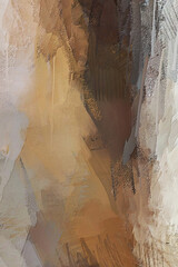 dynamic abstract painting creating a vibrant colors with brush stroke details and blended shadow effect illustration vertical composition 4