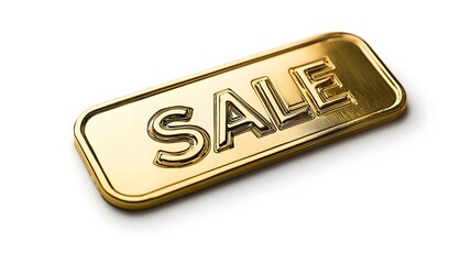 Gold Sale Label