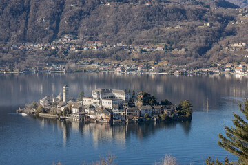 San Giulio Island
San Giulio island in Lake Orta. Italy, Piedmont