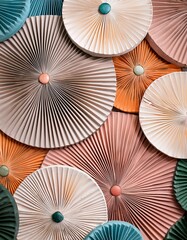 Colored pattern ceramic Aesthetic Wallpaper