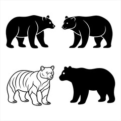 set of vector animals