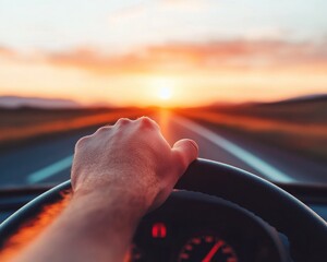 Cinematic Road Trip Narrative Golden Hour Wanderlust and Digital Nomad Freedom - Immersive Travel Experience for Millennial Adventurers