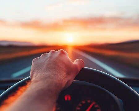 Cinematic Road Trip Narrative Golden Hour Wanderlust and Digital Nomad Freedom - Immersive Travel Experience for Millennial Adventurers