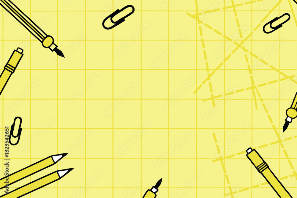 Poster create a vibrant vector illustration of scattered crayons, showcasing diverse colors and textures. e