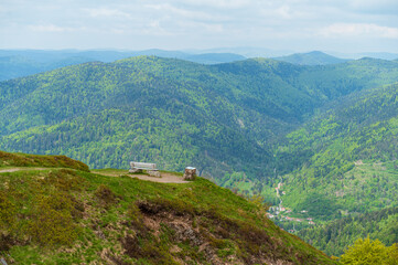 Ballon d’Alsace / Elsass / Vogesen / Frankreich 