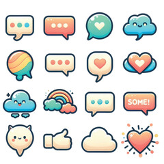 Obraz premium Speech bubble vector