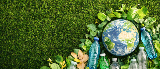 Eco-friendly Photo featuring recycling and nature themes