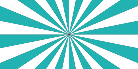 Seamless abstract sun ray white and green Vintage sunbeam backdrop, boom, comic.  seamless retro vintage burst sunrise vector wallpaper design.Modern seamless retro vintage burst sunrise sunbeam 