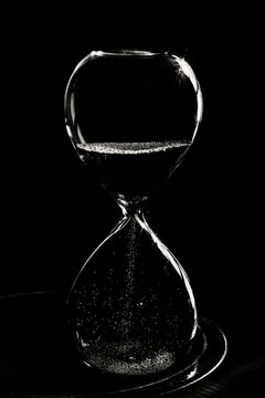 close up of a Hourglass