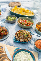 Veganes Picnic im Sommer / Veganes Essen