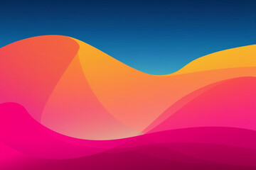 abstract background with waves