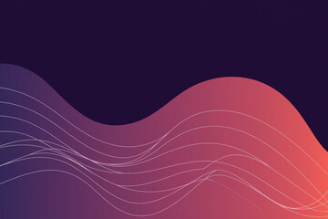 abstract pink background with waves