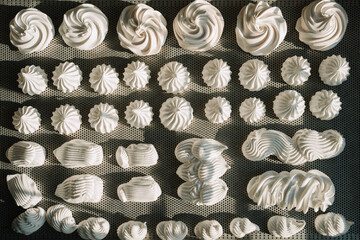 Artful Display of Perfect Meringue Swirls