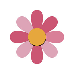Colorful Abstract Floral Vector Art for Decorative Design and Crafts