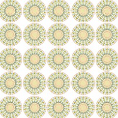 seamless and classic  pattern for fabric