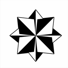 Fototapeta premium illustration star icon.eps