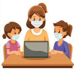High-quality images of online education, digital learning, and modern classrooms featuring students, teachers, and e-learning tools. Perfect for academic content, virtual schooling, and digital litera