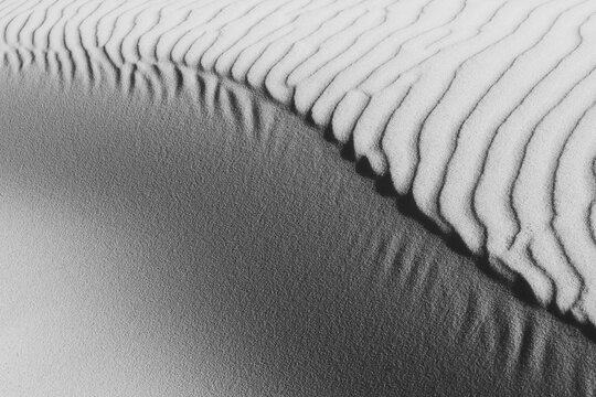 Monochrome Abstract Sand Texture