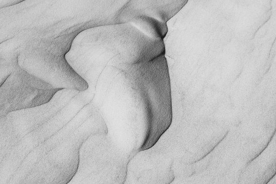 Monochrome Abstract Sand Texture