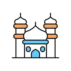 Mosque Vector icon