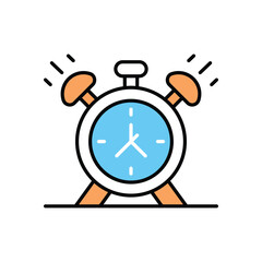 Suhur Alarm Clock Vector icon