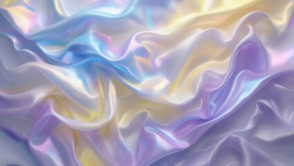 Fototapeta premium Abstract fluid waves with pastel colors