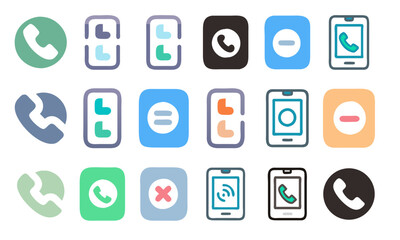 Icons of all kind of design