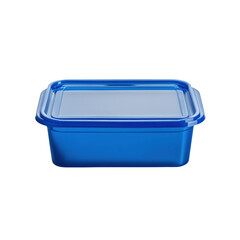 This blue food storage container with lid is ideal for keeping meals fresh and organized, perfect for kitchen storage and meal prep.